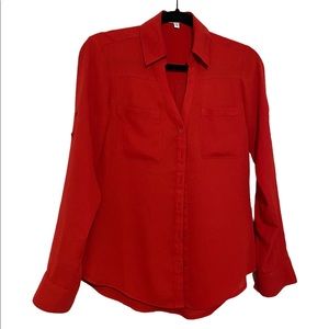 Express Portifino Slim Fit Blouse